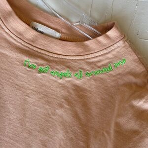 Women's Urban Nation Cotton Long Sleeve Size L graphic tee